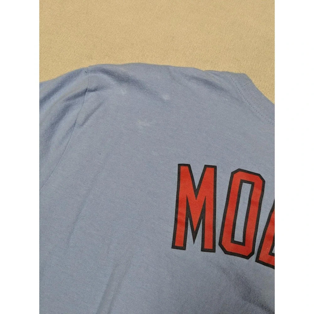 St Louis Cardinals Jersey Shirt Mens XL Blue Nike Yadier Molina Retro 80s MLB